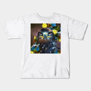 OWL AND FLOWERS Kids T-Shirt